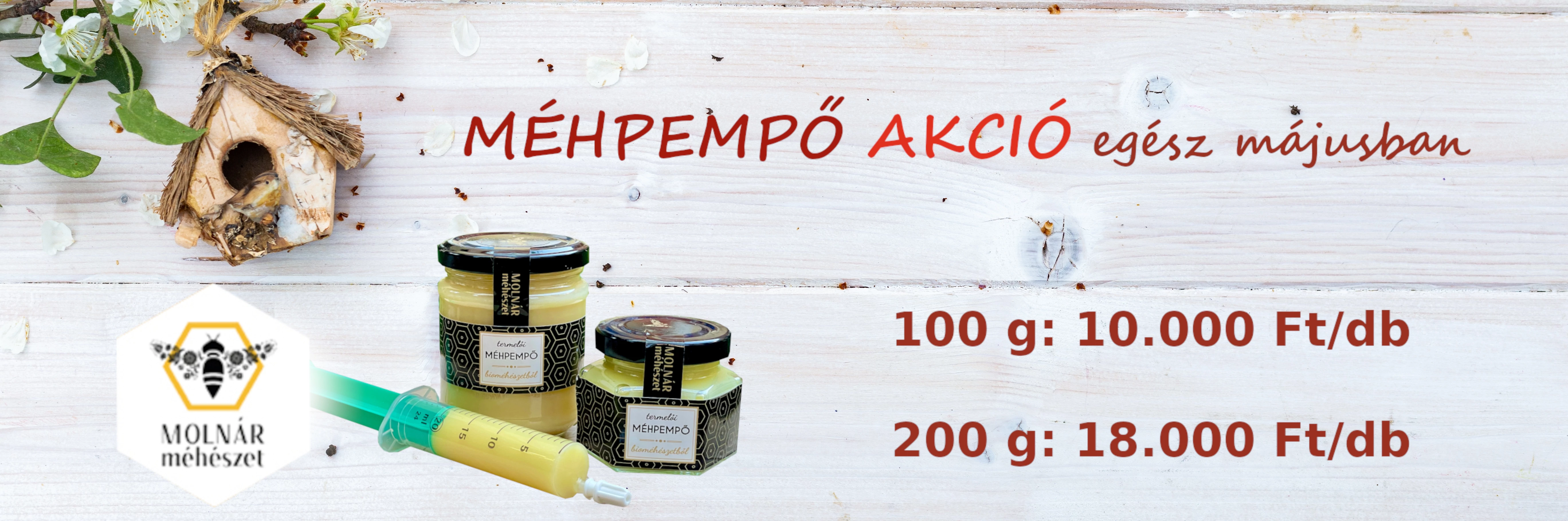 Méhpempő májusi akció