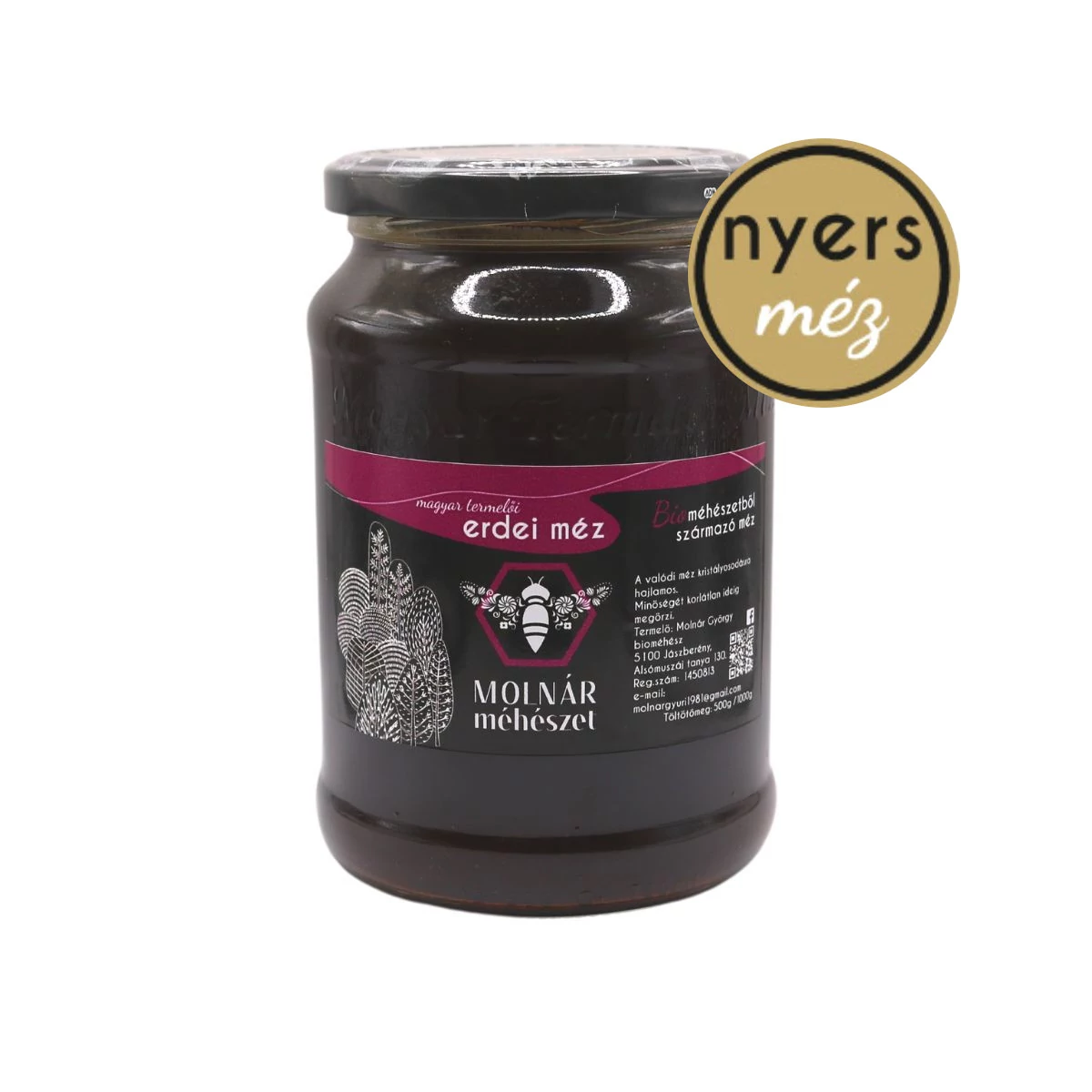 Erdei nyers méz 500g